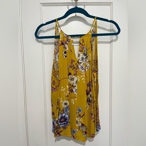 Francesca’s floral print tank